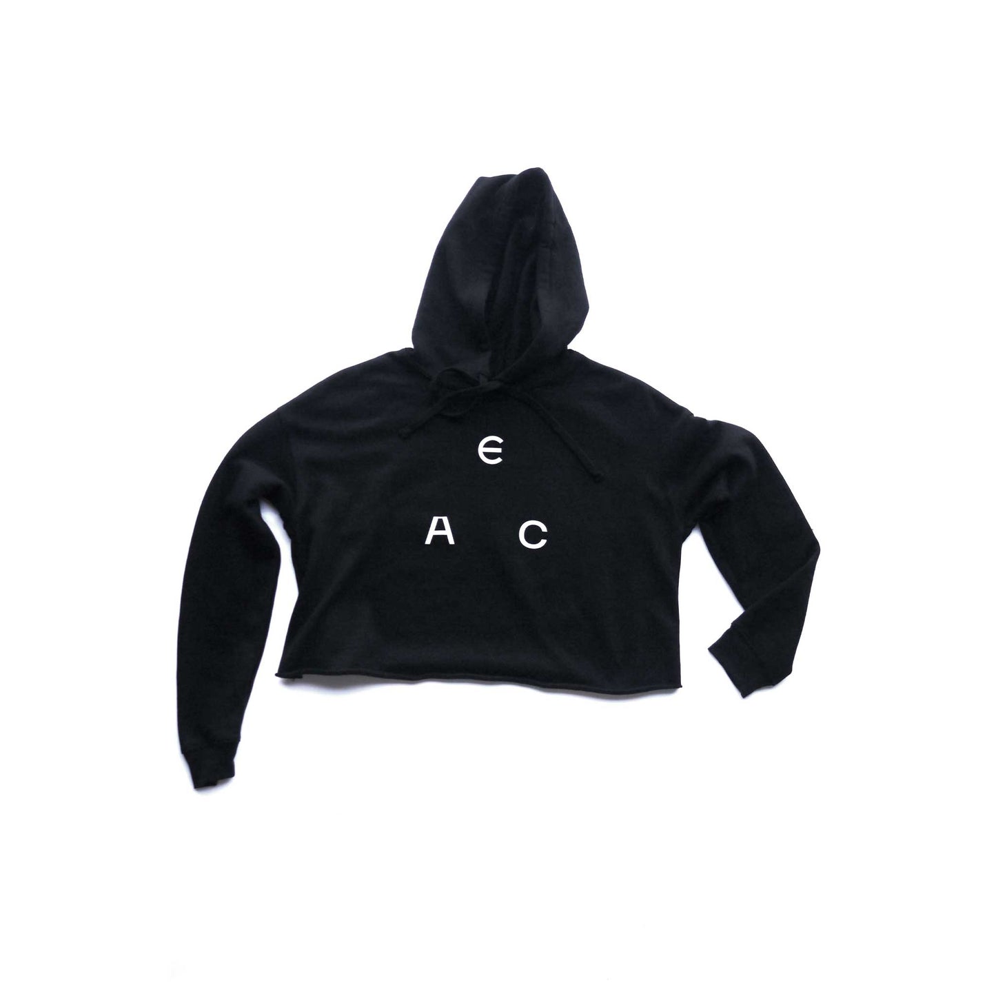 CONFLICT CROPPED HOODIE